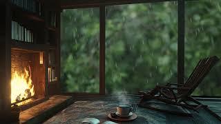 Heavy Rain and Thunder Sounds for sleep, study or relaxation