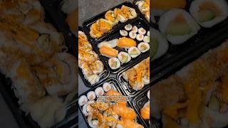 Mittagessen: Sushi Rettertüte  #asianfood #sushi #eathappy #rettertüte #angebot #maki #nigiri