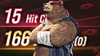 TEKKEN 8 Kuma 166 Damage Combo showcase