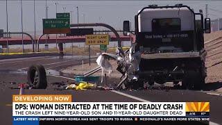 Mom distracted when she caused crash that killed her 2 kids, DPS says