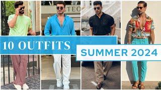 10 Latest Summer Outfit Ideas For Men 2024 | Men's Fashion