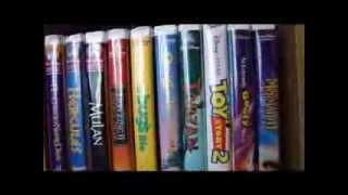 Disney VHS Collection part 1 original video small collection