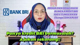 KREDIT KUPEDES BRI DAPAT KERINGANAN BUNGA 100% LHO, APAKAH KUR JG DAPAT? SIMAK ATURAN & CARA NYA!!