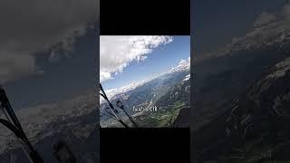 POV: Paragliding XC Switzerland (Part 1) #mountains #paragliding #adventure