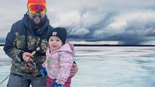 I Took My Daughter Ice Fishing!