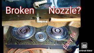 Broken Gas Cooker Nozzle? Easy fix