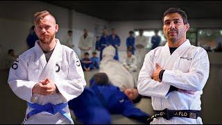 Top judo black belt teaches BJJ blue belt (Justin "JFlo" Flores seminar)