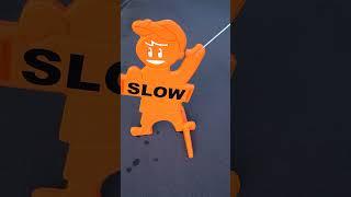 GoSports - Slow Down Man! Safety Sign Review