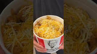 A BUCKET of KFC Famous Bowl