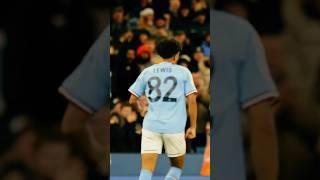 Rico Lewis’ first UCL goal and celebration for Manchester City (2022/2023 season) #manchestercityfc