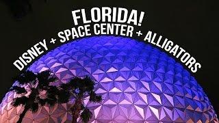 FLORIDA! DISNEY + SPACE CENTER + ALLIGATORS | Eileen Aldis