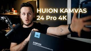 Best tablet I ever used so far : Huion Kamvas 24 Pro 4k - Honest Review