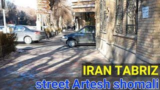 walk with me | iran tabriz - street artesh shomali