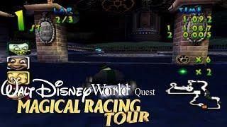 Walt Disney World Quest: Magical Racing Tour 105% - Part 6 - Haunted Mansion