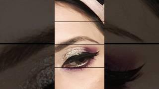 Purple Glitter Eye Makeup | shani beauty | #shortvideo #beauty #makeup #trending #shanibeauty