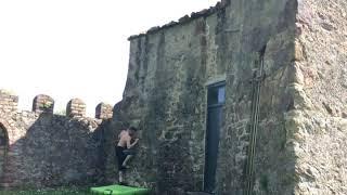 Urban climbing ireland Dublin rathfarnham st Enda’s park