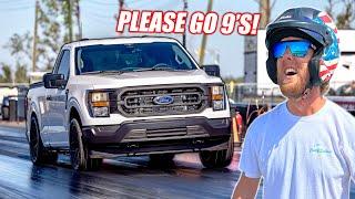 Taking Our Twin Turbo & Supercharged F-150’s To the Drag Strip