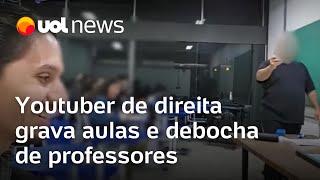 Wilker Leão: Youtuber de direita grava aulas e debocha de professores: 'Desrespeito'