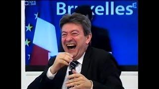 MÉLENCHON ÉCLATE DE RIRE FACE À TOUATI