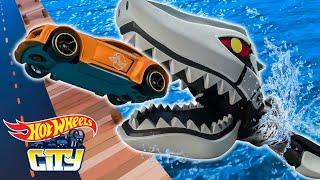 Hot Wheels City wird angegriffen! Die epischsten Hot-Wheels-Hai-Abenteuer!  @HotWheelsDeutschland