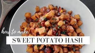 SWEET POTATO HASH | Delicious Sweet Potato Recipes | STACEY FLOWERS