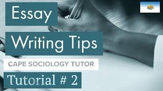 How to dissect a sociology question | Essay introduction| What are key terms?