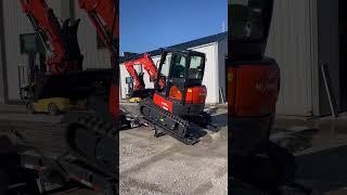 New 2024 Kubota U35-4 Mini Excavator has arrived! #excavator #equipment #awesome