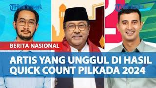 Artis yang Unggul di Pilkada 2024 Hasil Quick Count: Rano Karno, Jeje Govinda hingga Ali Syakieb