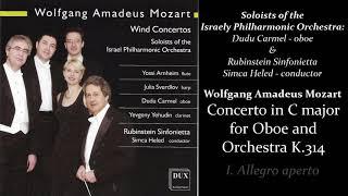 Wolfgang Amadeus Mozart: Concerto in C major for Oboe and Orchestra K.314