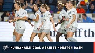 Bay FC Goal by Kundananji against Houston Dash