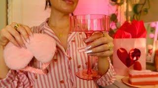 ASMR Galentines Spa Night‍️ Soft Spoken  Skincare, Pampering, Treats and Gifts