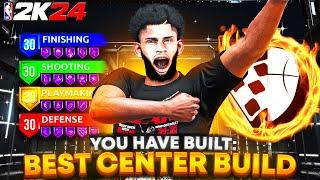 *NEW* COMP CENTER BUILD! BEST POPPER BUILD IN NBA 2K24! 