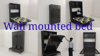 #Wall mounted bed space saving Furniture manufacturers in Bangalore |+91 9008000557|