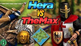 Khmer vs Teutons | 1v1 Nomad | vs TheMax | AoE2
