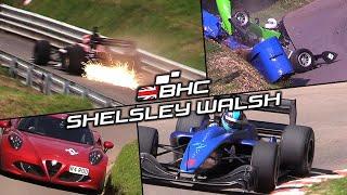 HUGE CRASH & Action | British Hillclimb Championship - Shelsley Walsh 2024 | Pure Sound