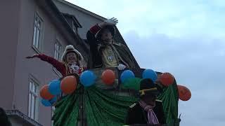 Rosenmontagsumzug der Foaset in Fulda 2024 - Der Kämmerzeller Carneval Verein - Die Matte-Biddel