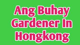 Buhay Gardener In Hong Kong/ Planting