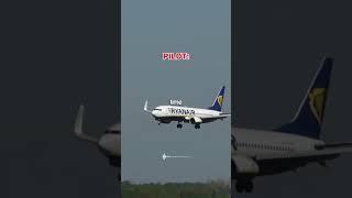 Ryan Air Landing Goes WRONG 