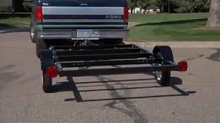 Northern Industrial Heavy-Duty Trailer with 5.30-12in. Tires, 5ft. x 8ft.