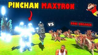 PINCHAN MAXTRON vs ALL UNITS in Animal Revolt Battle Simulator with SHINCHAN and CHOP