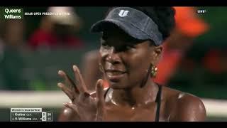 Venus Williams v. Angelique Kerber - Miami 2017 QF Highlights