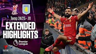 Liverpool vs. Aston Villa | Highlights Premier League | Jornada 11 | Telemundo Deportes