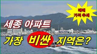 세종 아파트 가장 비싼 지역 TOP7 + 세종 아파트 대장 지역 TOP7 + 세종 아파트 매매 가격 추세 + 세종 부동산