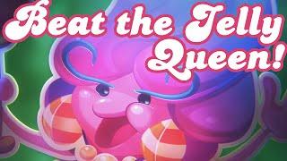 Beat the Queen in Candy Crush Jelly Saga - How to with Commentary