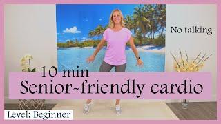 10-minute Senior-friendly Walking Workout / Great workout to do any time of the day to boost energy