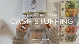 Größtes Cash Stuffing denn je! Cash Stuffing August Woche 4 I 1195€