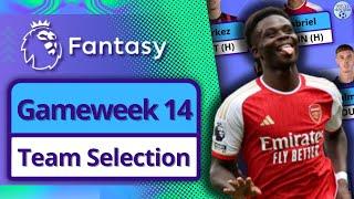 GW14 Deadline TodayThe Best Captain Pick! | 3 Transfers Done FPL 2024/25