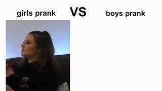 Girls Prank vs Boys Prank
