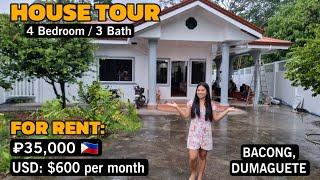$600 Monthly - Bacong, Dumaguete  HOUSE for RENT