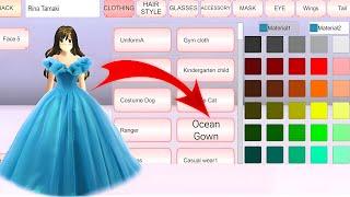 HOW TO GET NEW OCEAN BLUE GOWN|| SAKURA SCHOOL SIMULATOR️||NEW TUTORIAL VIDEO️